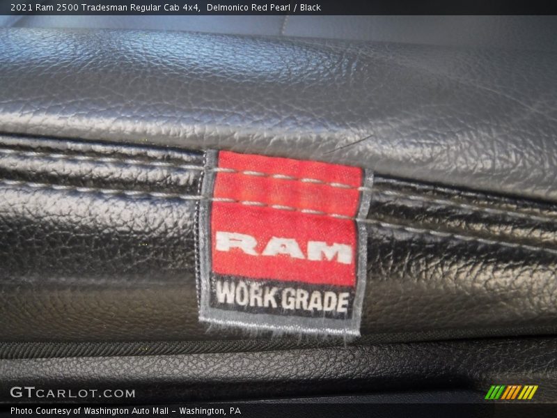 Delmonico Red Pearl / Black 2021 Ram 2500 Tradesman Regular Cab 4x4