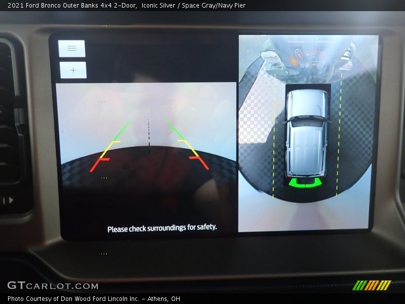 Iconic Silver / Space Gray/Navy Pier 2021 Ford Bronco Outer Banks 4x4 2-Door