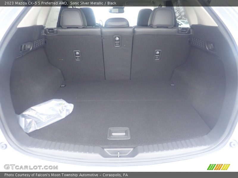 Sonic Silver Metallic / Black 2023 Mazda CX-5 S Preferred AWD