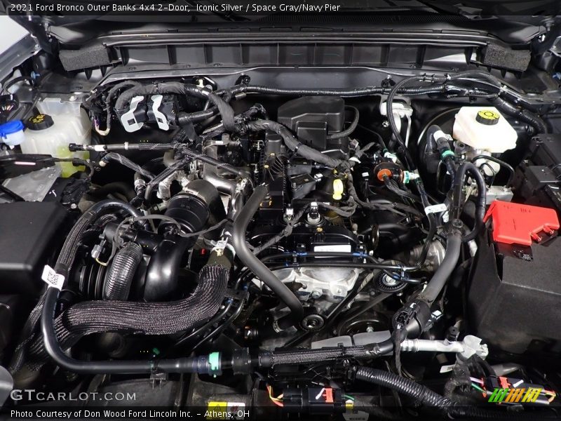 2021 Bronco Outer Banks 4x4 2-Door Engine - 2.3 Liter Turbocharged DOHC 16-Valve Ti-VCT EcoBoost 4 Cylinder