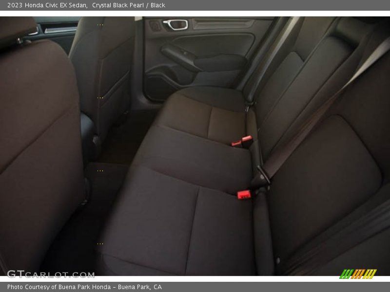 Rear Seat of 2023 Civic EX Sedan