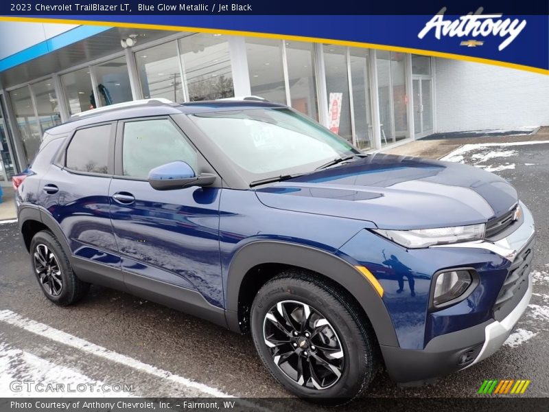 Blue Glow Metallic / Jet Black 2023 Chevrolet TrailBlazer LT