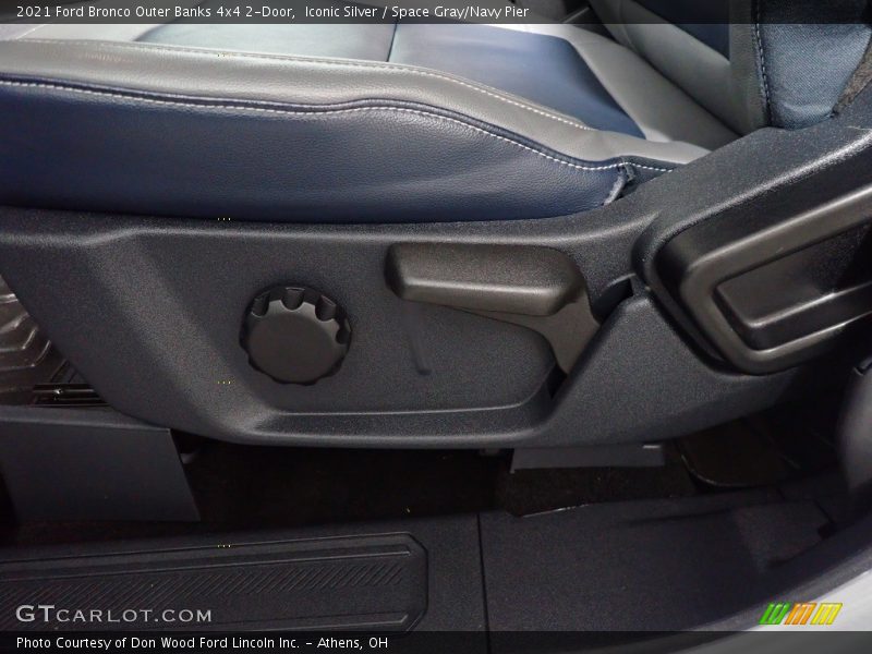Front Seat of 2021 Bronco Outer Banks 4x4 2-Door