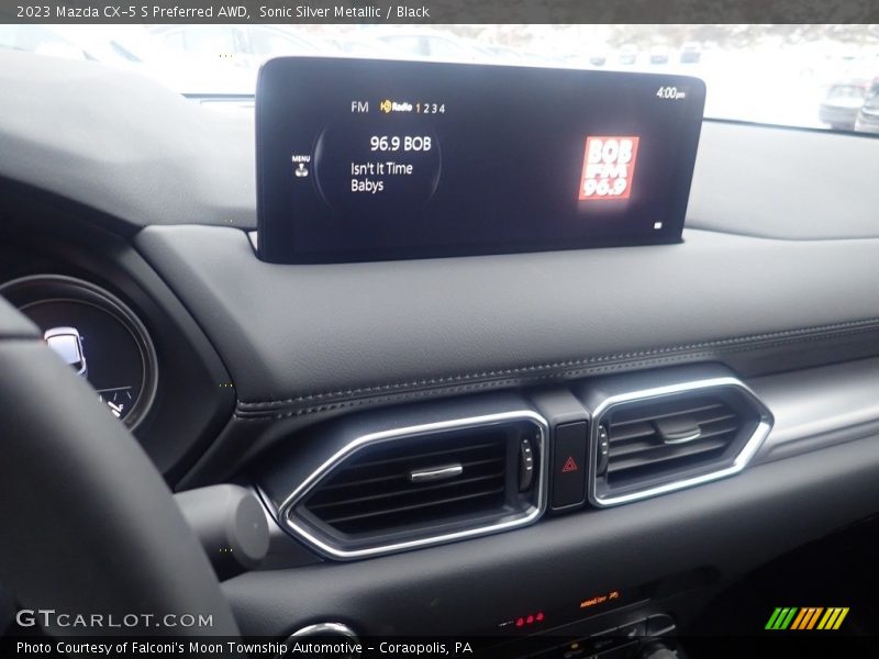 Sonic Silver Metallic / Black 2023 Mazda CX-5 S Preferred AWD