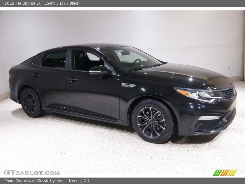 Ebony Black / Black 2019 Kia Optima LX