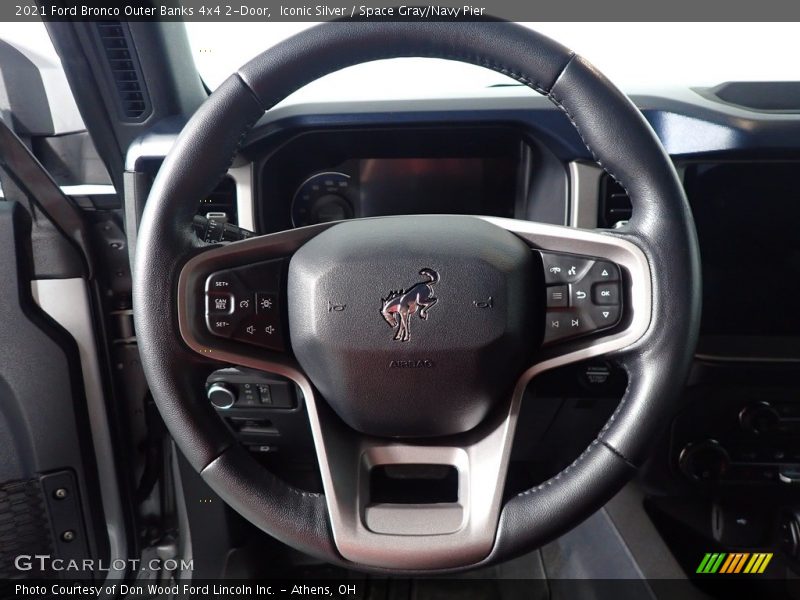  2021 Bronco Outer Banks 4x4 2-Door Steering Wheel