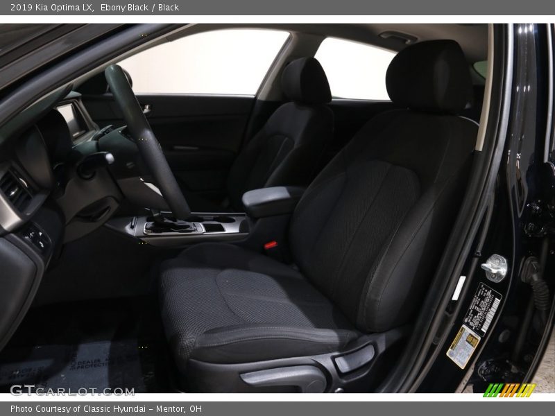 Ebony Black / Black 2019 Kia Optima LX