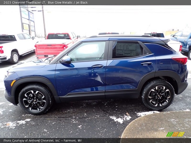 Blue Glow Metallic / Jet Black 2023 Chevrolet TrailBlazer LT
