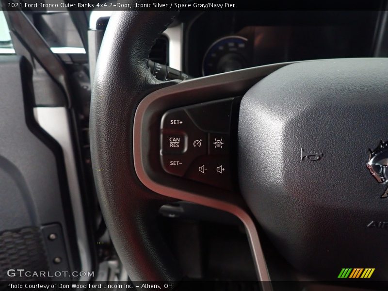  2021 Bronco Outer Banks 4x4 2-Door Steering Wheel