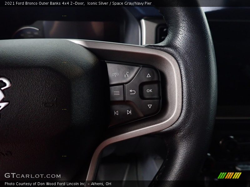  2021 Bronco Outer Banks 4x4 2-Door Steering Wheel