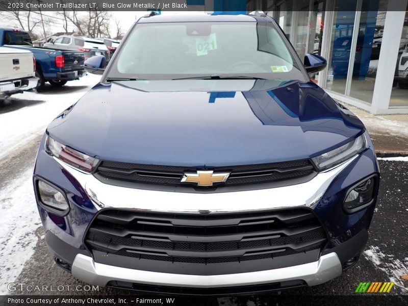 Blue Glow Metallic / Jet Black 2023 Chevrolet TrailBlazer LT
