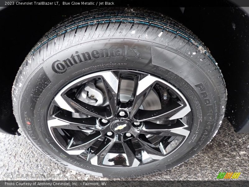 Blue Glow Metallic / Jet Black 2023 Chevrolet TrailBlazer LT