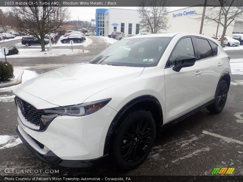 Front 3/4 View of 2023 CX-5 Turbo AWD