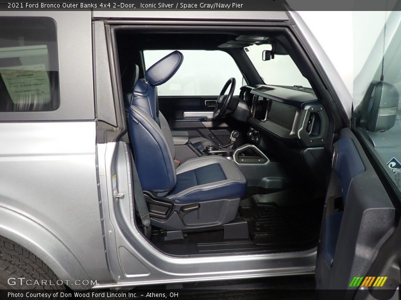 Front Seat of 2021 Bronco Outer Banks 4x4 2-Door