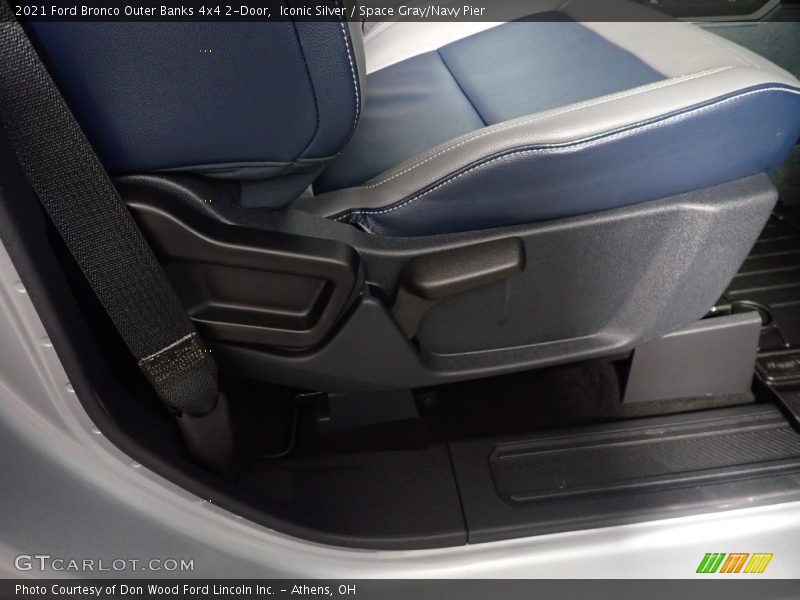 Front Seat of 2021 Bronco Outer Banks 4x4 2-Door