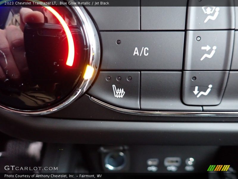Blue Glow Metallic / Jet Black 2023 Chevrolet TrailBlazer LT