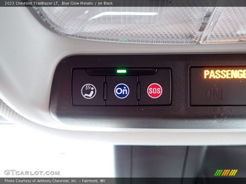 Blue Glow Metallic / Jet Black 2023 Chevrolet TrailBlazer LT