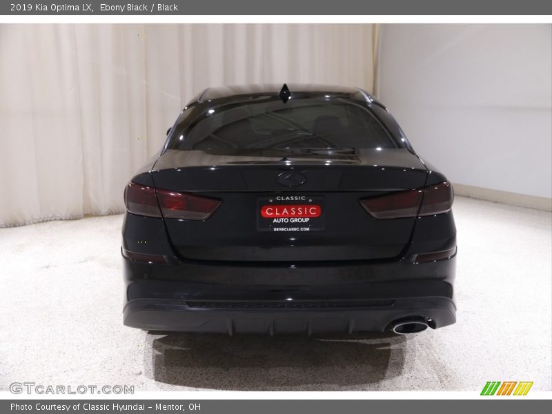 Ebony Black / Black 2019 Kia Optima LX