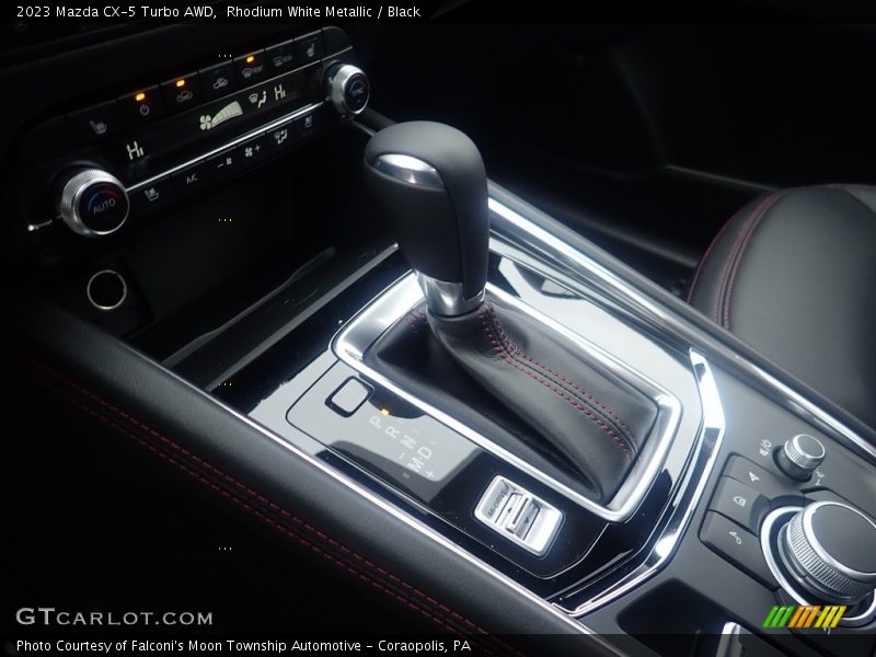 Rhodium White Metallic / Black 2023 Mazda CX-5 Turbo AWD