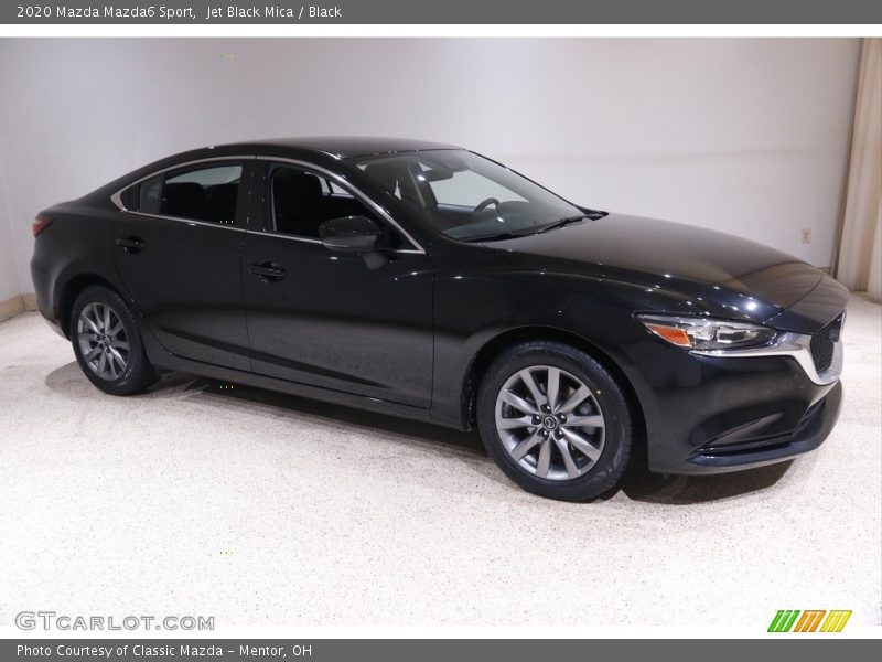Jet Black Mica / Black 2020 Mazda Mazda6 Sport