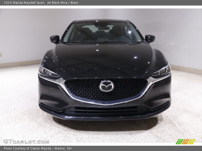 Jet Black Mica / Black 2020 Mazda Mazda6 Sport