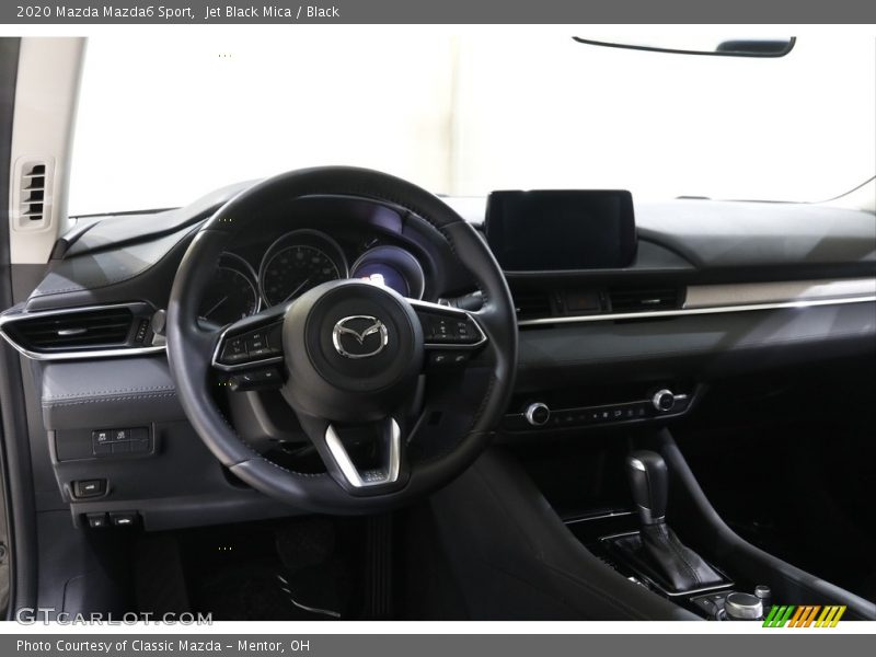 Jet Black Mica / Black 2020 Mazda Mazda6 Sport