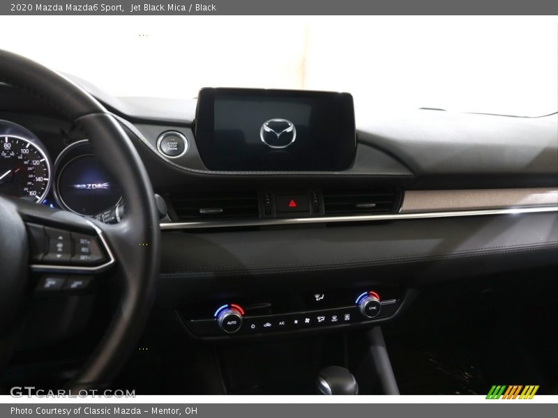 Jet Black Mica / Black 2020 Mazda Mazda6 Sport