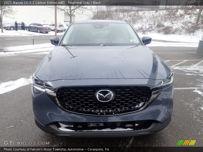 Polymetal Gray / Black 2023 Mazda CX-5 S Carbon Edition AWD