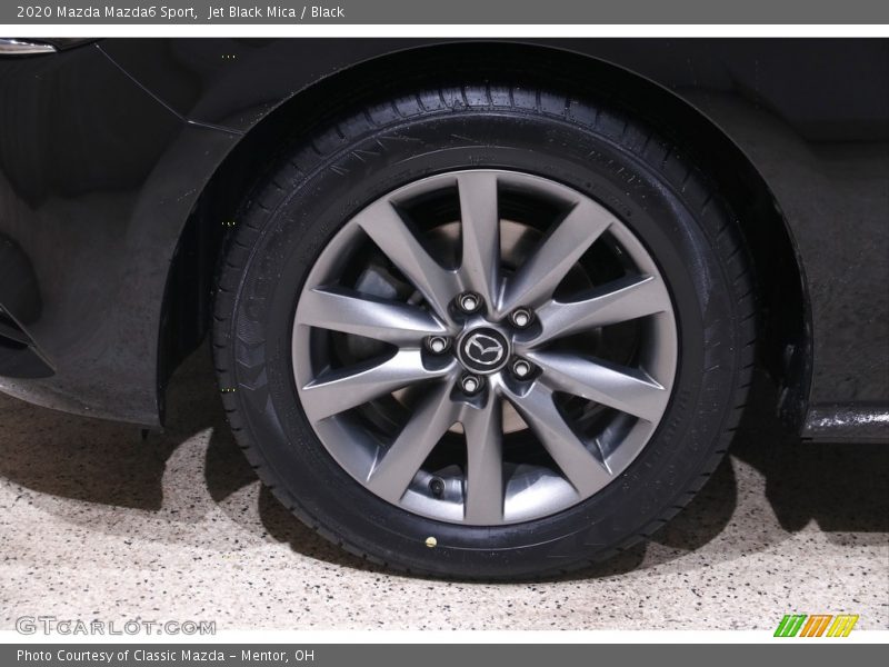 Jet Black Mica / Black 2020 Mazda Mazda6 Sport