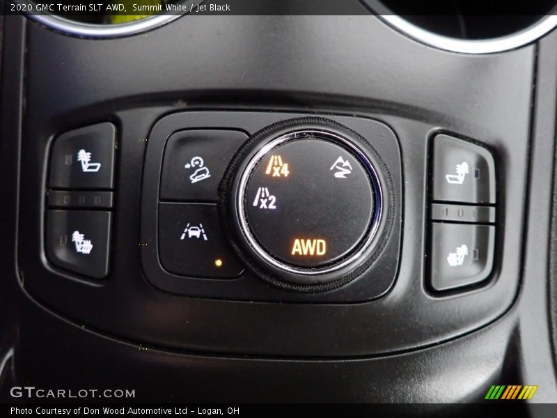 Summit White / Jet Black 2020 GMC Terrain SLT AWD