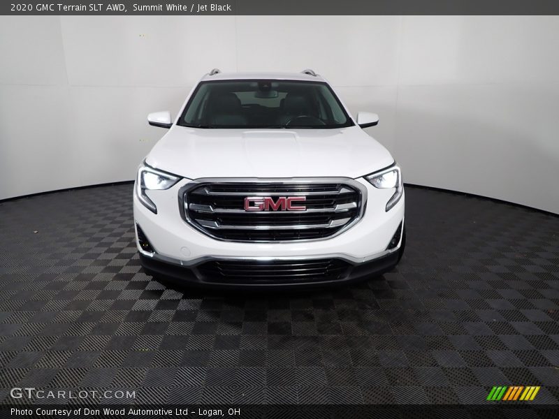 Summit White / Jet Black 2020 GMC Terrain SLT AWD