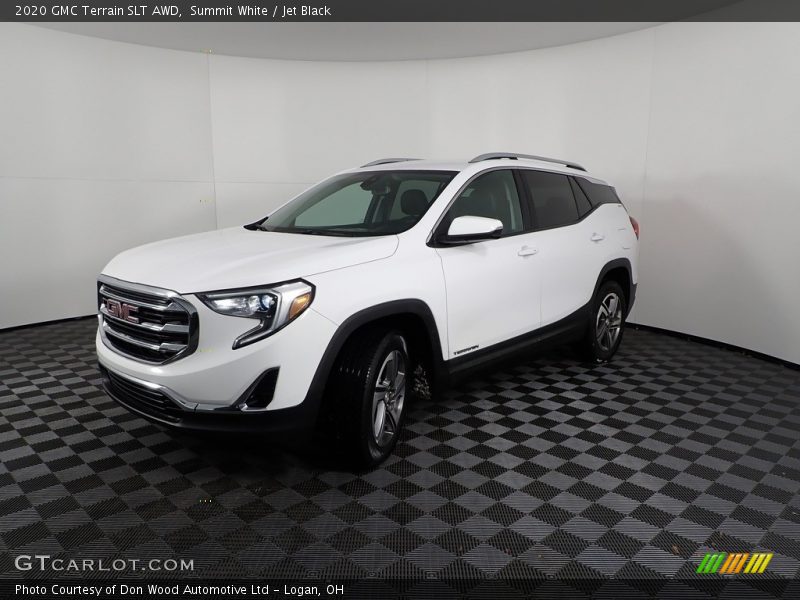 Summit White / Jet Black 2020 GMC Terrain SLT AWD