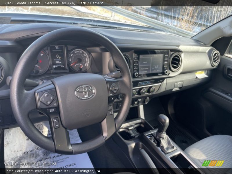 Black / Cement 2023 Toyota Tacoma SR Access Cab 4x4