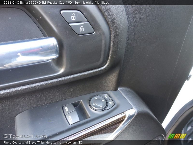 Summit White / Jet Black 2022 GMC Sierra 2500HD SLE Regular Cab 4WD