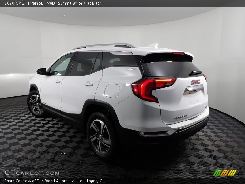 Summit White / Jet Black 2020 GMC Terrain SLT AWD