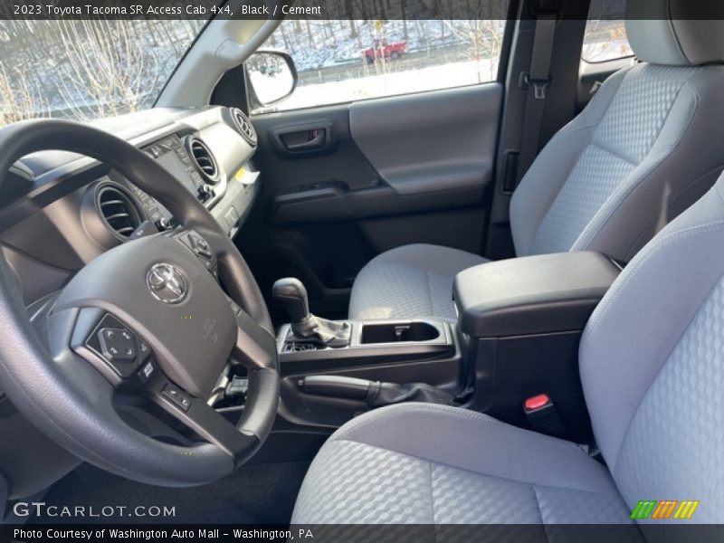 Black / Cement 2023 Toyota Tacoma SR Access Cab 4x4
