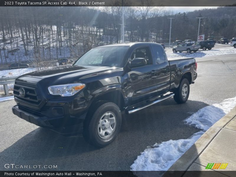 Black / Cement 2023 Toyota Tacoma SR Access Cab 4x4