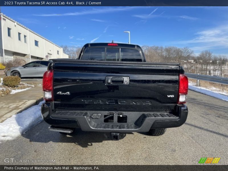 Black / Cement 2023 Toyota Tacoma SR Access Cab 4x4