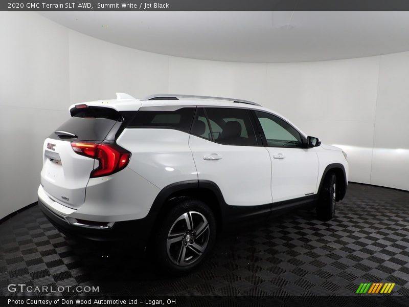 Summit White / Jet Black 2020 GMC Terrain SLT AWD