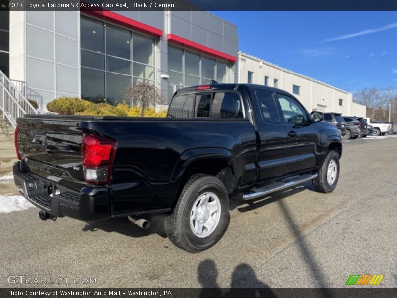 Black / Cement 2023 Toyota Tacoma SR Access Cab 4x4