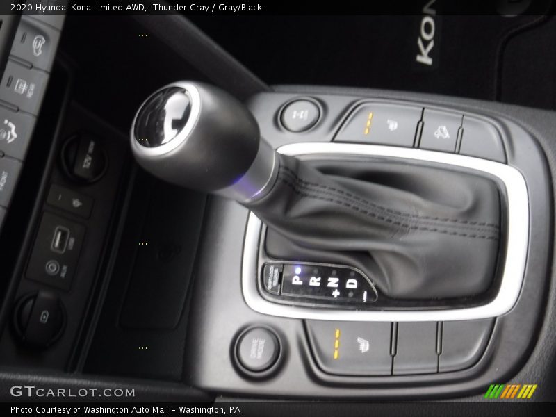Thunder Gray / Gray/Black 2020 Hyundai Kona Limited AWD