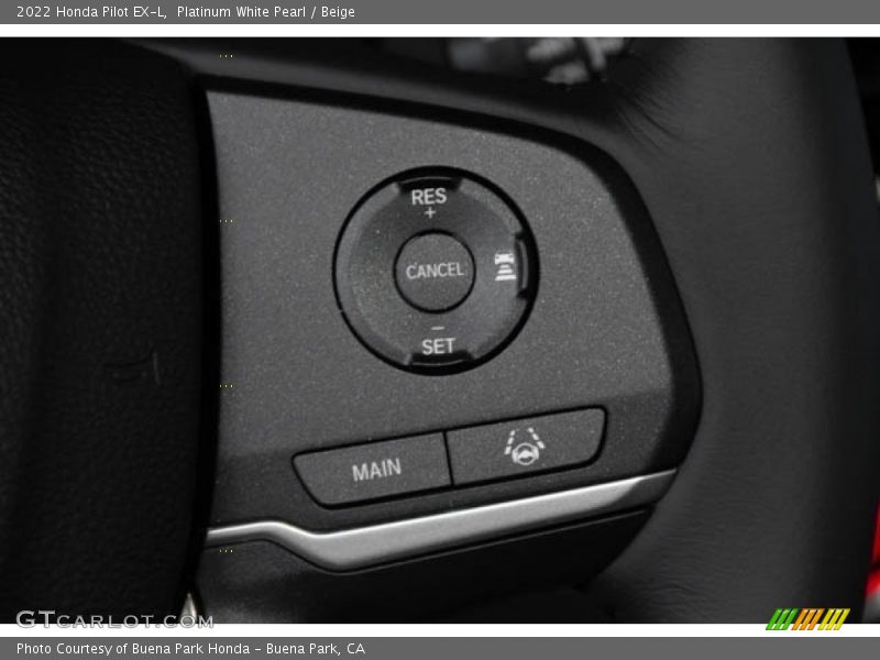  2022 Pilot EX-L Steering Wheel