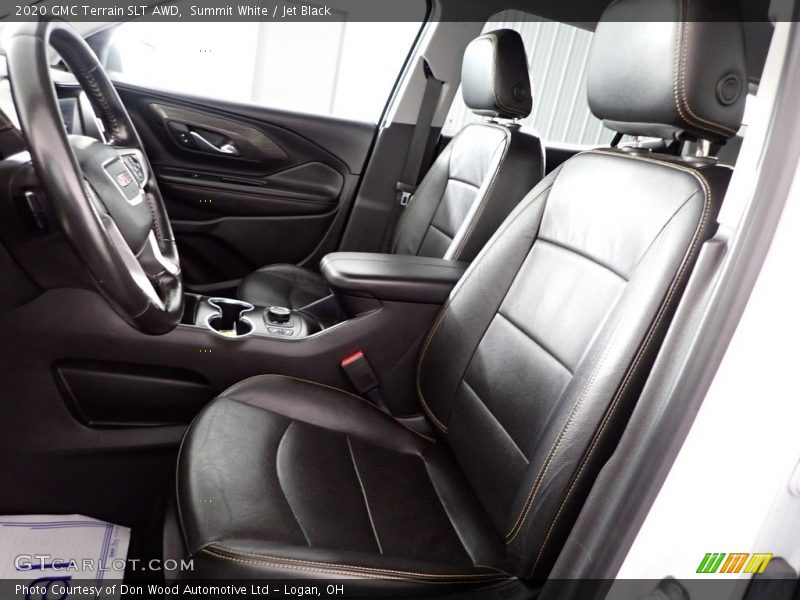 Summit White / Jet Black 2020 GMC Terrain SLT AWD