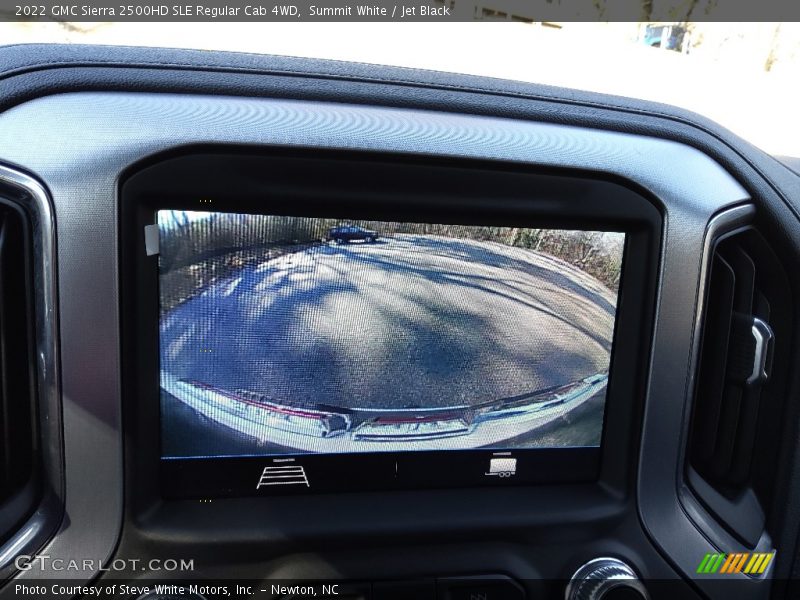 Summit White / Jet Black 2022 GMC Sierra 2500HD SLE Regular Cab 4WD