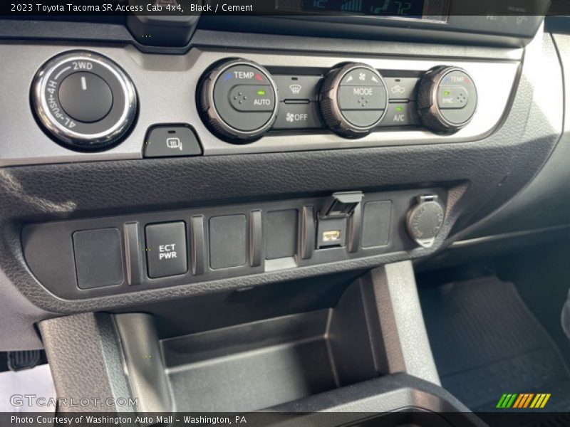 Black / Cement 2023 Toyota Tacoma SR Access Cab 4x4