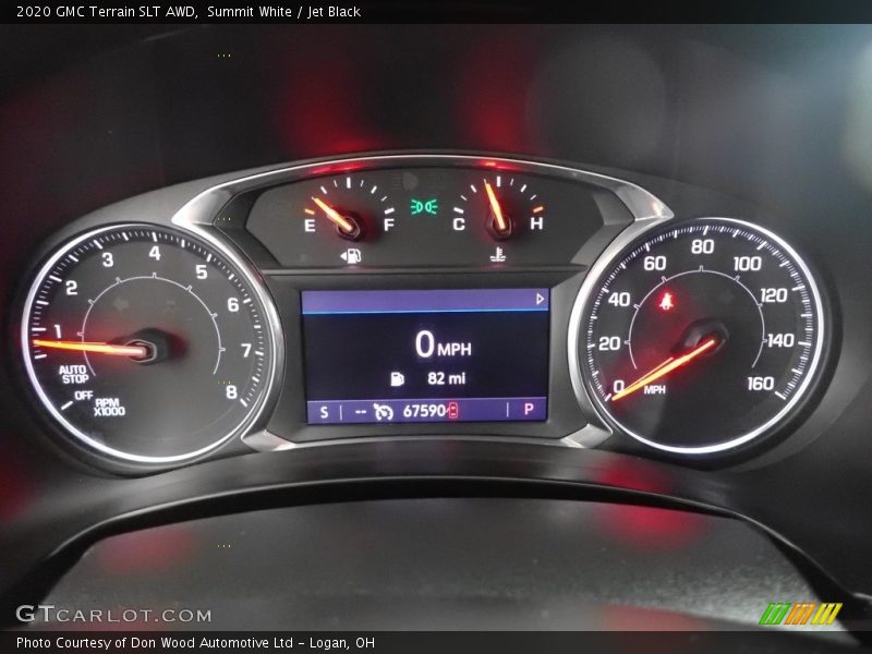 Summit White / Jet Black 2020 GMC Terrain SLT AWD