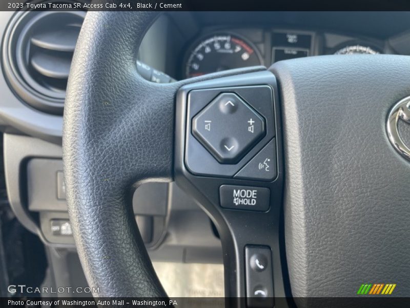 Black / Cement 2023 Toyota Tacoma SR Access Cab 4x4