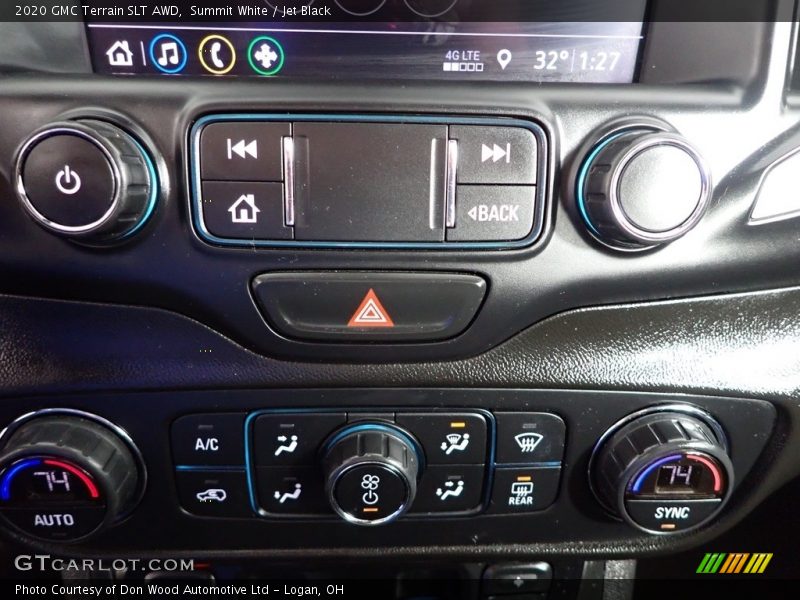 Summit White / Jet Black 2020 GMC Terrain SLT AWD