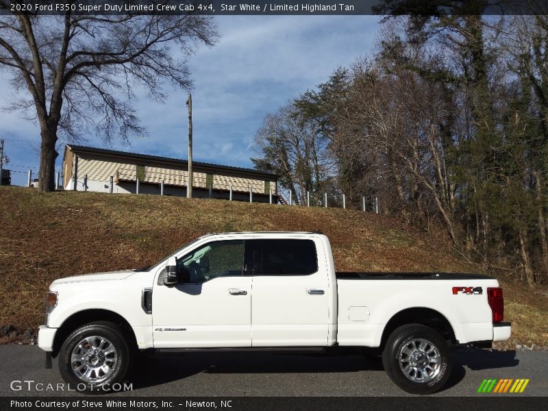  2020 F350 Super Duty Limited Crew Cab 4x4 Star White