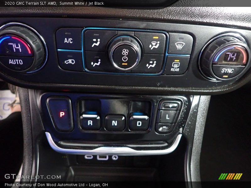 Summit White / Jet Black 2020 GMC Terrain SLT AWD
